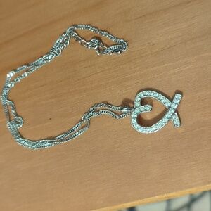 Montana Silversmith Heart rhinestone necklace